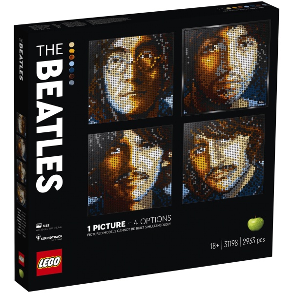 Lego Art The Beatles 18 Ani+ 2933 Piese 31198